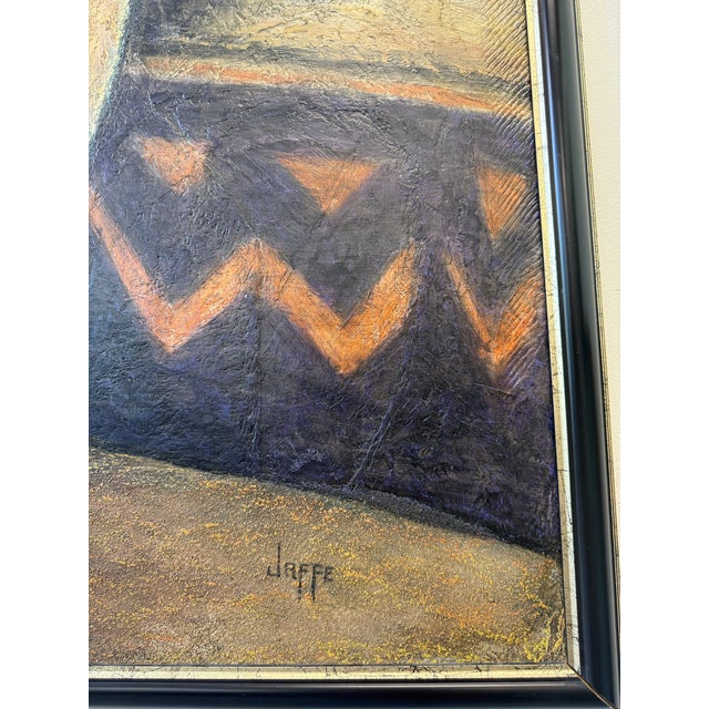1980s African Pottery Still Life signed “Jaffe” For Sale - Image 4 of 12
