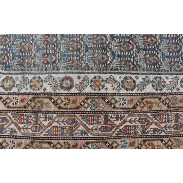 Antique Persian Malayer Rug With Intricate All-Over Herati Design 4'0 X 5'10 For Sale - Image 9 of 12