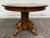 This is a stunning vintage 48” round quarter-sawn oak pedestal dining table with carved lion’s paw or claw feet. It...