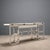 Black Bleached Wood Console and Chair, 1980s, Set of 2 For Sale - Image 8 of 15