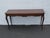 Brown French Long Narrow Console Entry Library Table 6579 For Sale - Image 8 of 16