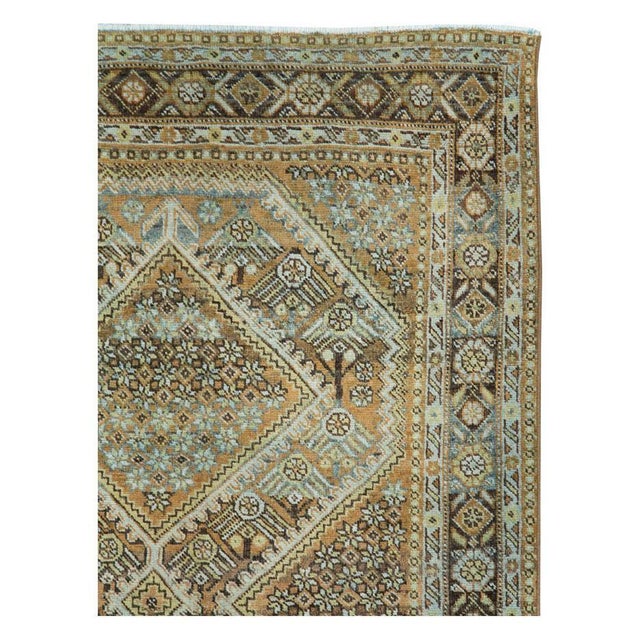 Rustic Galerie Shabab Collection Early 20th Century Persian Afshar Carpet For Sale - Image 3 of 10