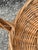 Monumental Vintage Handwoven Wicker Gathering Basket With Oversized Handle For Sale In Philadelphia - Image 6 of 8