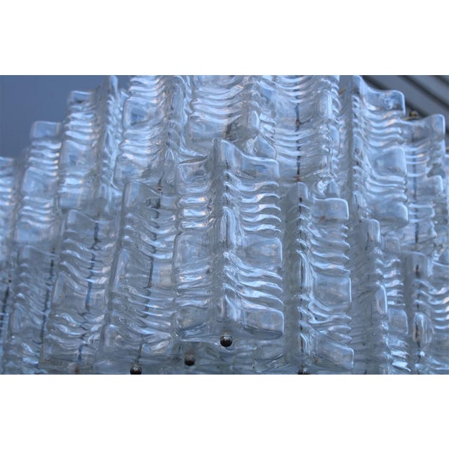 Square Chandelier from Venini, Italy, 1960s For Sale - Image 10 of 18