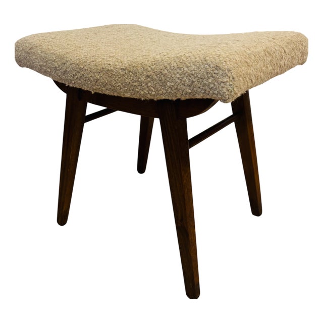 Vintage Ottoman from Drevopodnik Holesov, 1970s For Sale