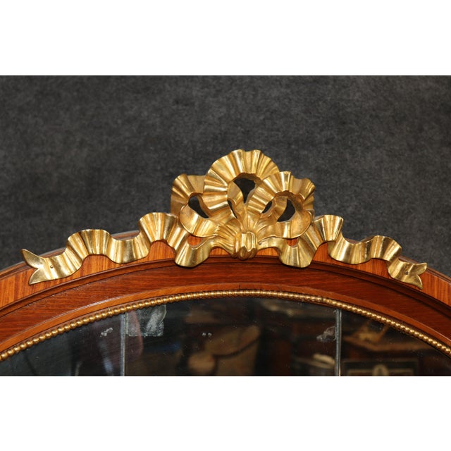 Late 19th Century Companion Pair of French Gilt Bronze Mounted De Cooene Freres Attr. Buffets For Sale - Image 10 of 17