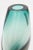 1960s Vintage Murano Antonio Da Ros for Cenedese Sommerso Sea Green and Peach Vase, 60's For Sale - Image 5 of 12