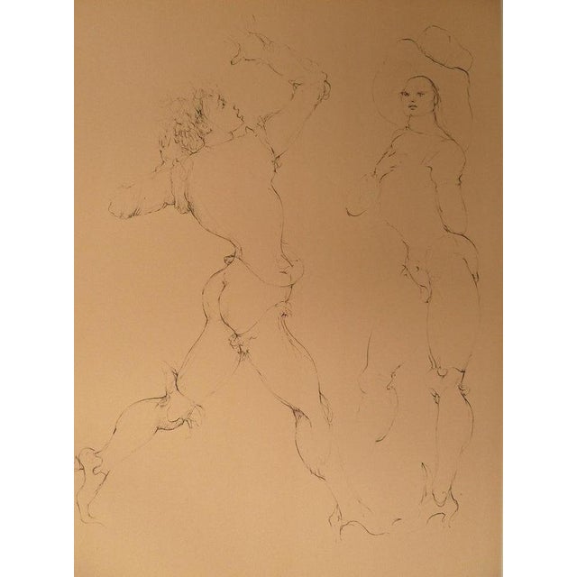 Léonor Fini, La menace, Nude, Etching For Sale - Image 7 of 7