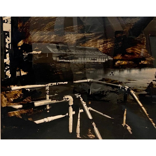 Paint Shuli Sade, Israeli Contemporary Art Photograph, Architecture with Hand Painting Shul Sade, 1995 For Sale - Image 7 of 10