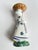 1947 Royal Copenhagen Aluminia Faience Figurine and Candle Holder of Woman With Basket of Eggs For Sale In Washington DC - Image 6 of 9
