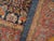 Textile 1930s Navy Blue Medallion Antique Bibikabad Rug 9' 3'' X 11' 3'' Wool Knotted Pile Carpet For Sale - Image 7 of 11