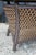 Lloyd Flanders Oval Wicker Coffee Table Two Tone Patio Table With Glass Top Boho For Sale - Image 9 of 18