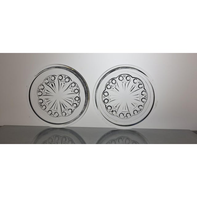 Glass Crystal Bottle Coasters from Baccarat, 1930s, Set of 2 For Sale - Image 7 of 7