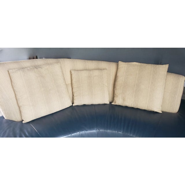 Textile Modern Bilbao Style Lazar Odyssey Sofa and 2 Chairs - 3 Pieces + Pillows For Sale - Image 7 of 12