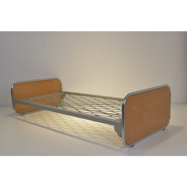 Steel Tube Bed by Alfred Roth for Embru, Switzerland, 1927 For Sale - Image 17 of 17