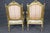 Late 20th Century Pair 19th C. French Louis XVI Style Carved Giltwood Armchairs For Sale - Image 5 of 18