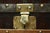 19th Century Domed Leather Trunk, 1920s For Sale - Image 3 of 11