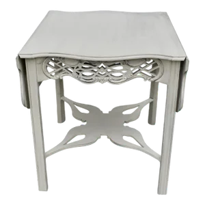 Vintage Baker Country French Style Drop Leaf Table