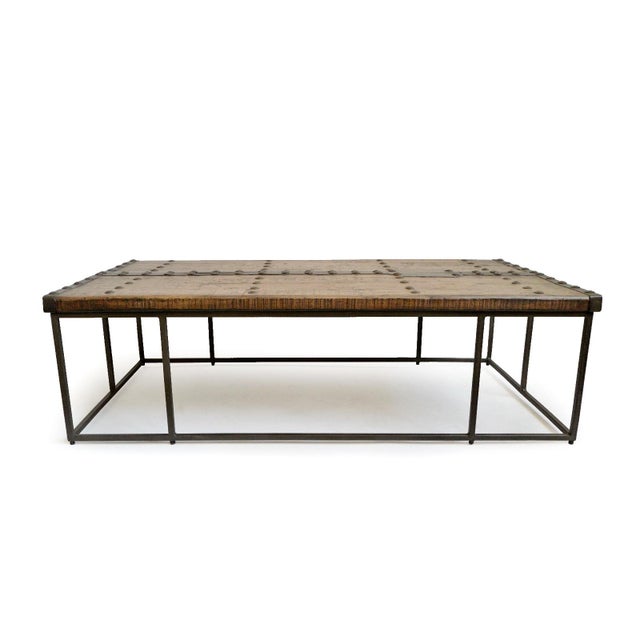 Modern Rustic Door Coffee Table Chairish