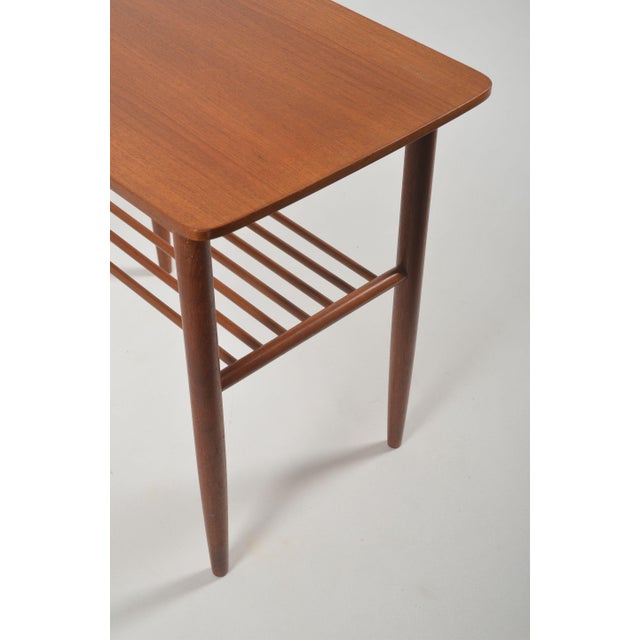 Wood Danish Wooden Side Table, 1960s For Sale - Image 7 of 9