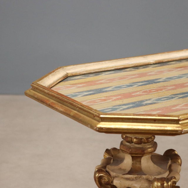 Antique Baroque Style Center Table in Wood, 19th Century For Sale - Image 3 of 9