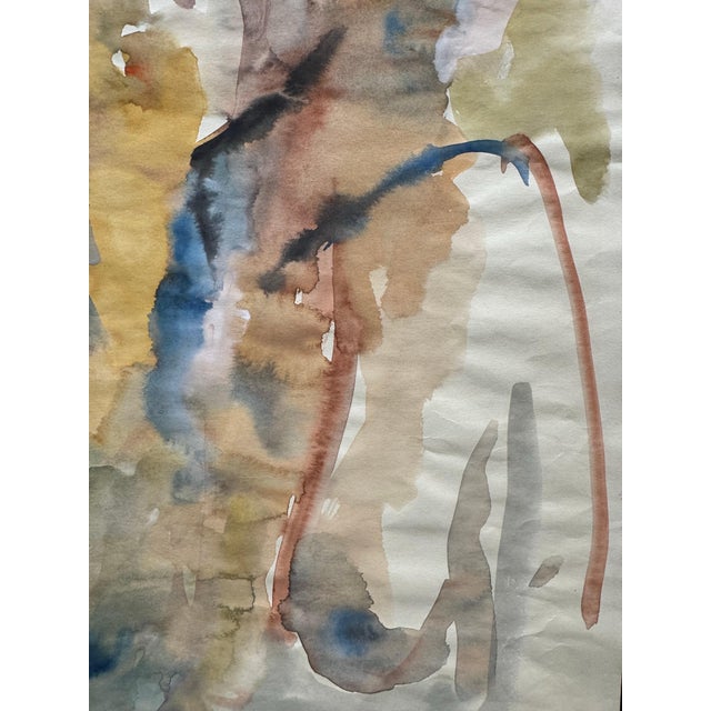 Gilbert Pauli, Innocence, Watercolor on Paper, 1997 For Sale - Image 4 of 9