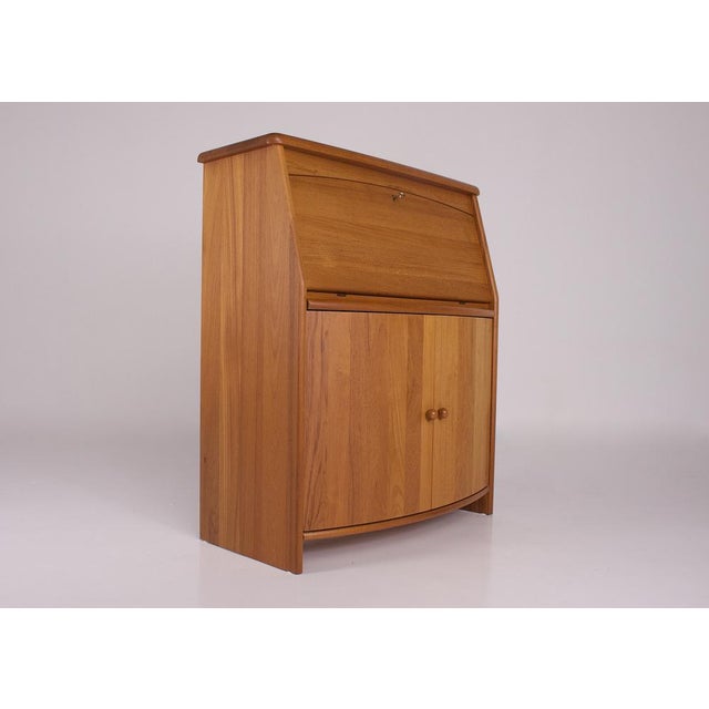 1970s Scandinavian Teak Secretary, 1970s For Sale - Image 5 of 14