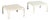 Demetrio Coffee Tables from Artemide, Set of 2 For Sale
