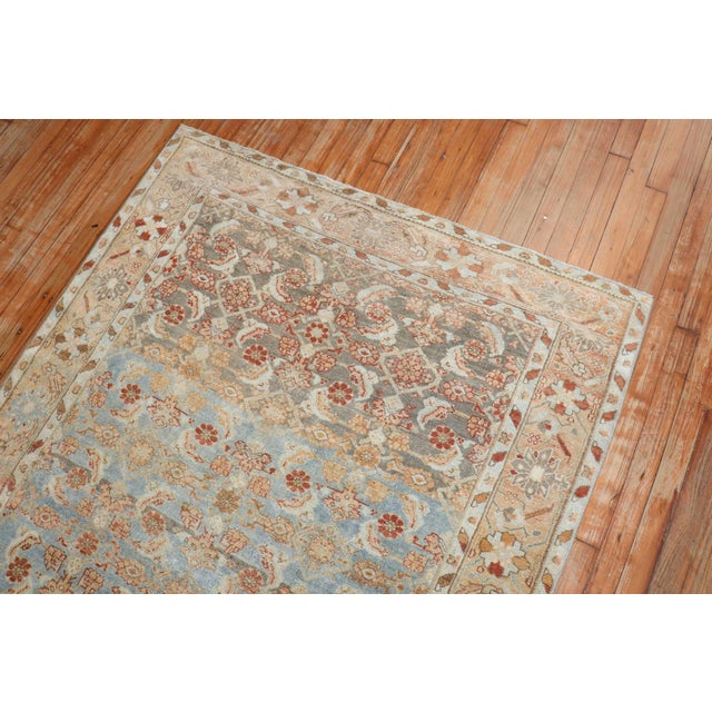 Persian Antique Herati Malayer Rug - 4'6" x 6'5" For Sale In New York - Image 6 of 8