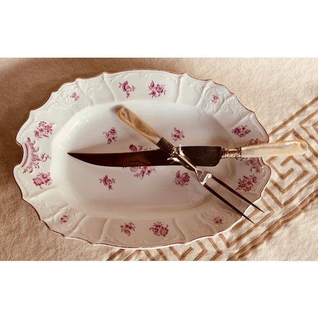 American Belle Époque Elegance: Three-Piece Carving Set For Sale - Image 9 of 12