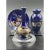 Cobalt Blue Japanese Kutani 3-Piece Set For Sale - Image 10 of 18