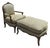 Antique 18th C Louis XV Duchesse Brisee Longue Chair French Bergère For Sale