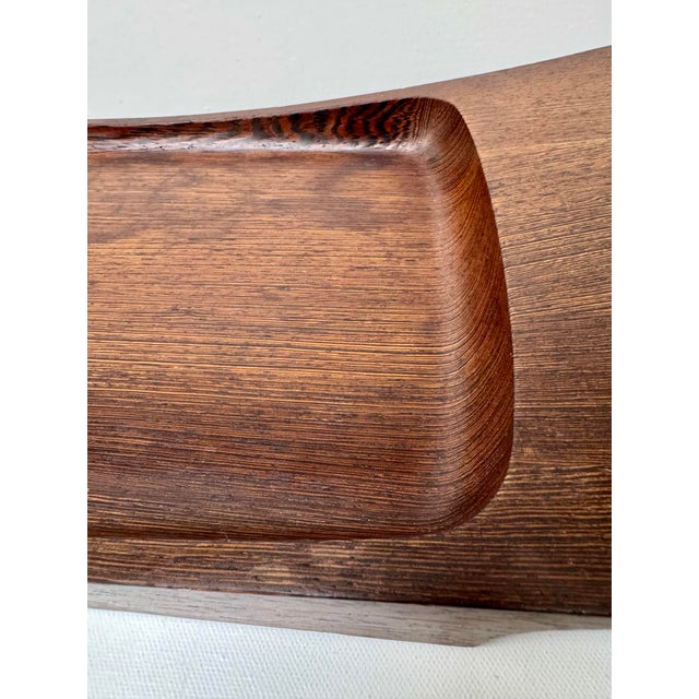 Mid-Century Dansk Wenge Wood Serving Tray by Jens Quistgaard For Sale - Image 9 of 15