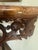 Late 19th Century Italian Hand Carved Walnut Wall Console With Marble Top For Sale - Image 11 of 15