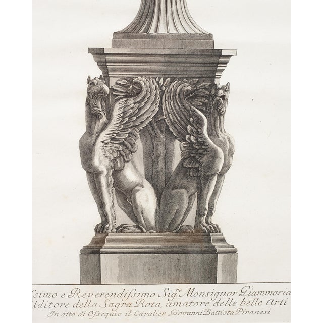Pair of 18th Century Giovanni Battista Piranesi Framed Urn Engravings For Sale - Image 12 of 18