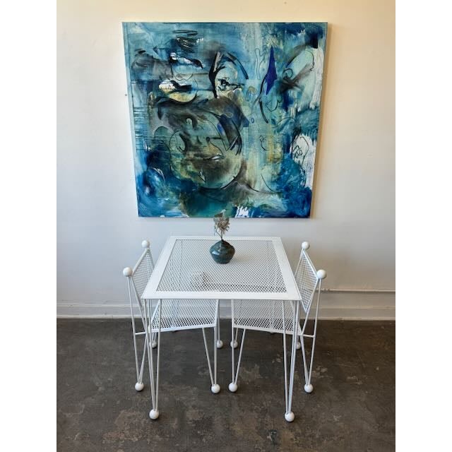 Custom Patio Set by Steve Campos, 3 Pieces For Sale - Image 9 of 14