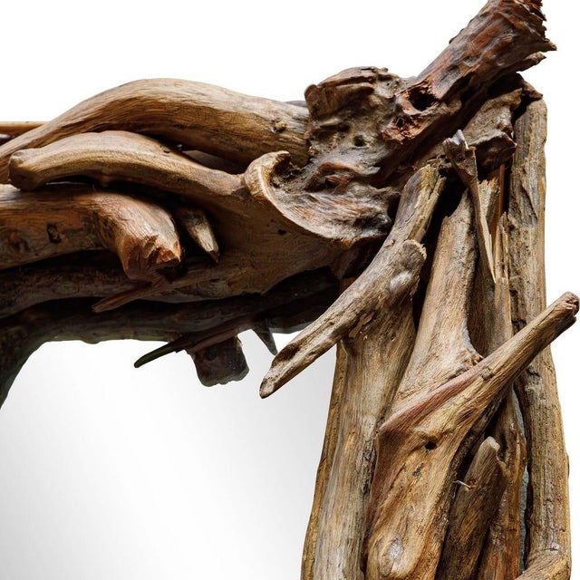 Rustic Rustic Branch Mirror For Sale - Image 3 of 6
