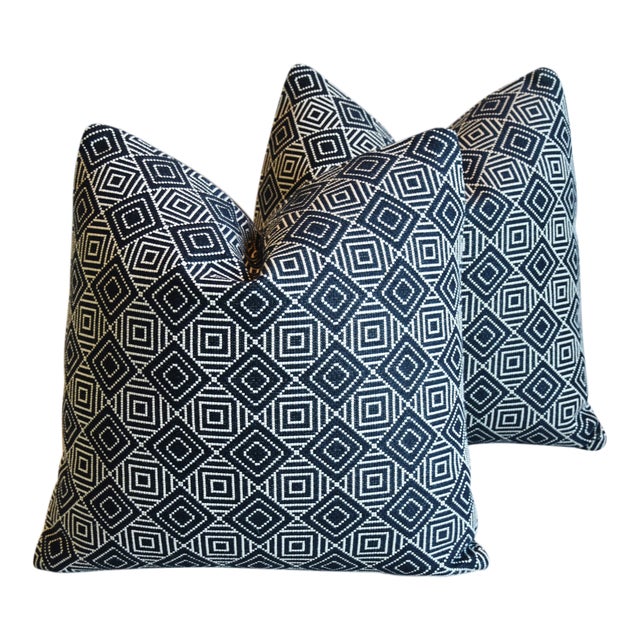Midcentury Alexander Girard Abstract Feather Down Pillows 20