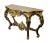 Baroque Hand-Carved Black Lacquered with Gold Decoration Console, 2000s For Sale - Image 9 of 13