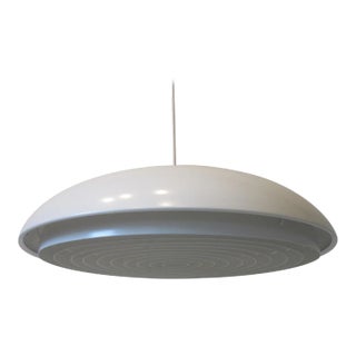 Lightolier Mid-Century Modern Domed Pendant Chandelier For Sale
