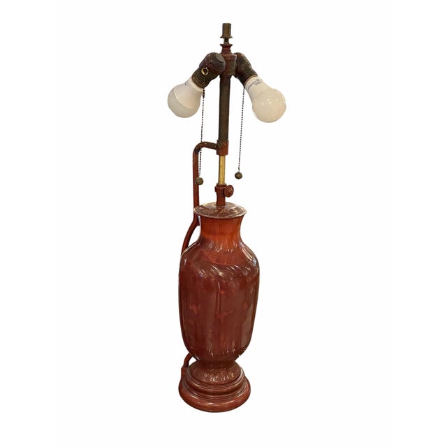 Mid 20th Century Hollywood Regency Attributed Marbro Table Lamps - a Pair For Sale - Image 4 of 7