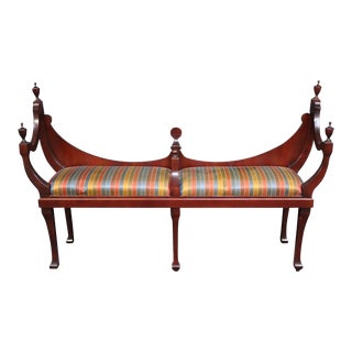 French Empire Style Window Bench For Sale