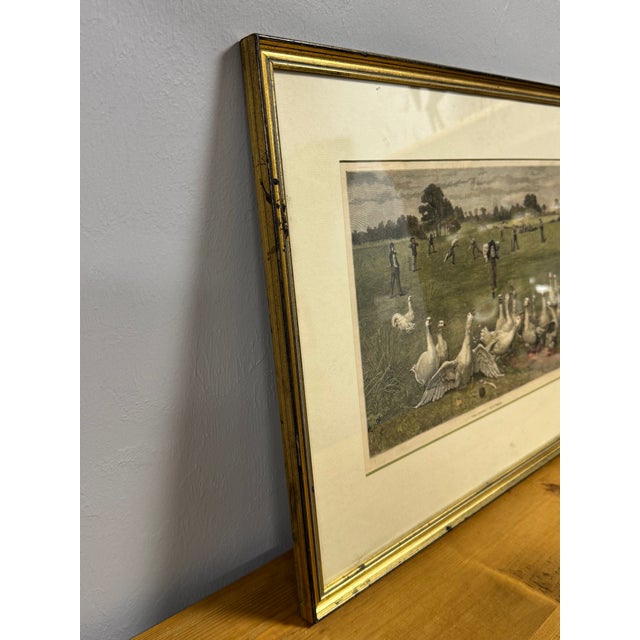 Original Framed Engraving "Well Stopped" by W Weekes For Sale - Image 4 of 5