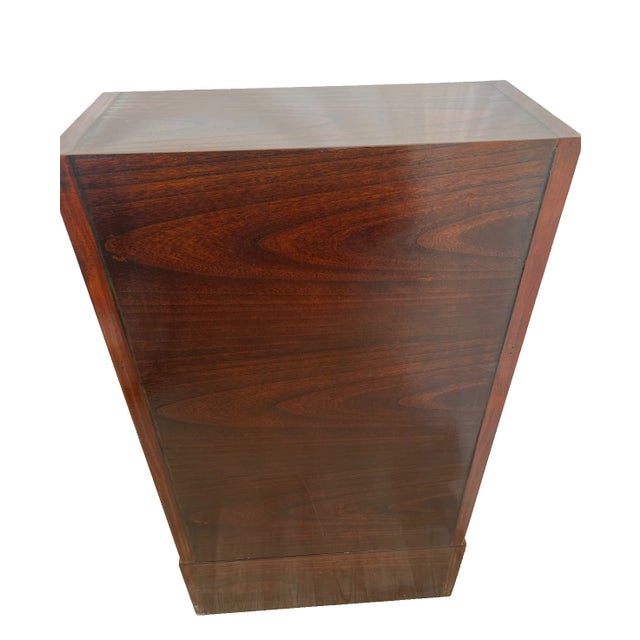 1970s Japanese Kaidan Tansu Step Chest Cabinet Four Pass Through Drawers Hand Crafted For Sale In Palm Springs - Image 6 of 16