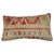 Pillow made from a mid-20th-century Turkish Anatolian rug in a bolster size. zipper closure and poly fill insert provided...
