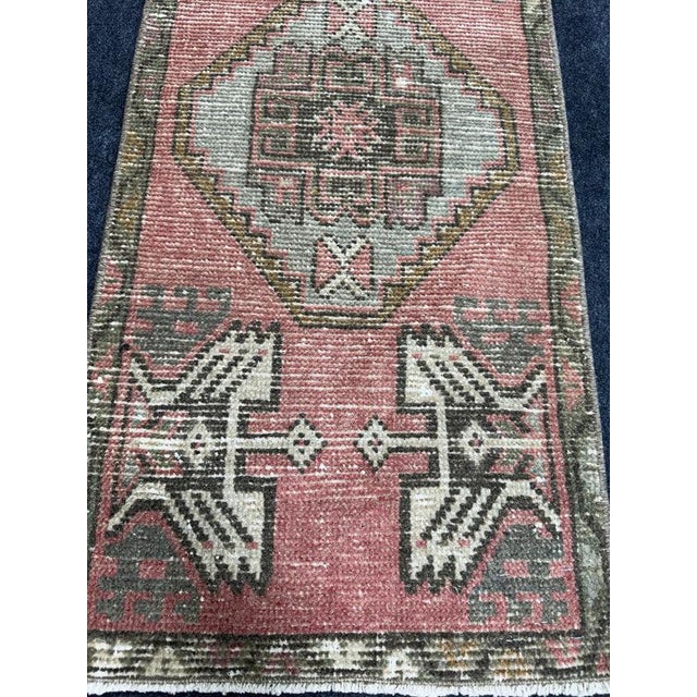 Contemporary Turkish Yastik Rug 1'6" x 3'2" For Sale - Image 3 of 5