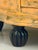 Yellow Vintage French Provincial Serpentine Dresser – Hand‑Painted Yellow Chest With Black Granite Top – Curved Front, Distressed Finish For Sale - Image 8 of 8