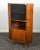 Mid-Century Modern 1960s Danish Modern Rosewood Corner Cabinet With Smoked Glass Door For Sale - Image 3 of 10