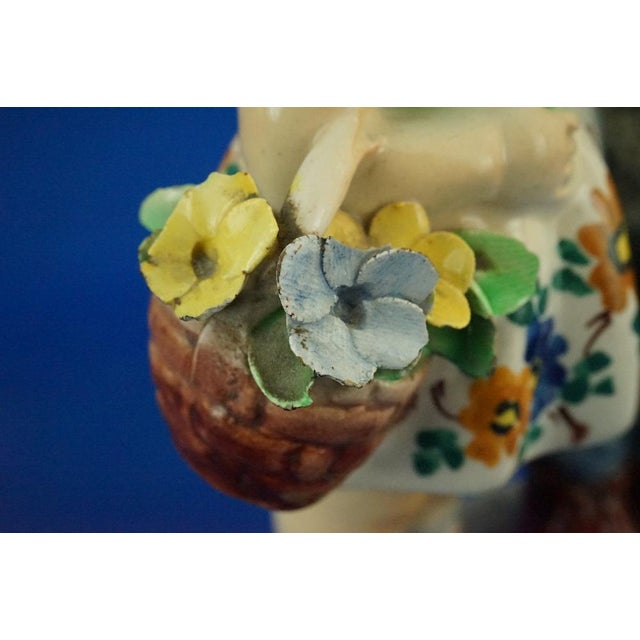 Ceramic Sculpture of a Couple of Children by Teodoro Sebelin, Nove Bassano, Italy, 1930s For Sale - Image 18 of 18