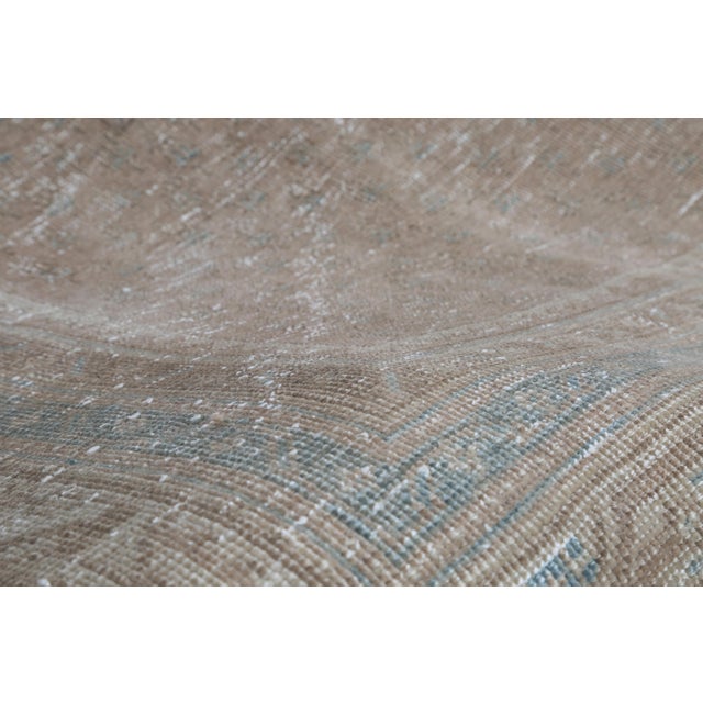 Antique Persian Tribal Rug With Soft Earth-Tone Patina - 7' 2'' X 11' 2'' For Sale - Image 4 of 10